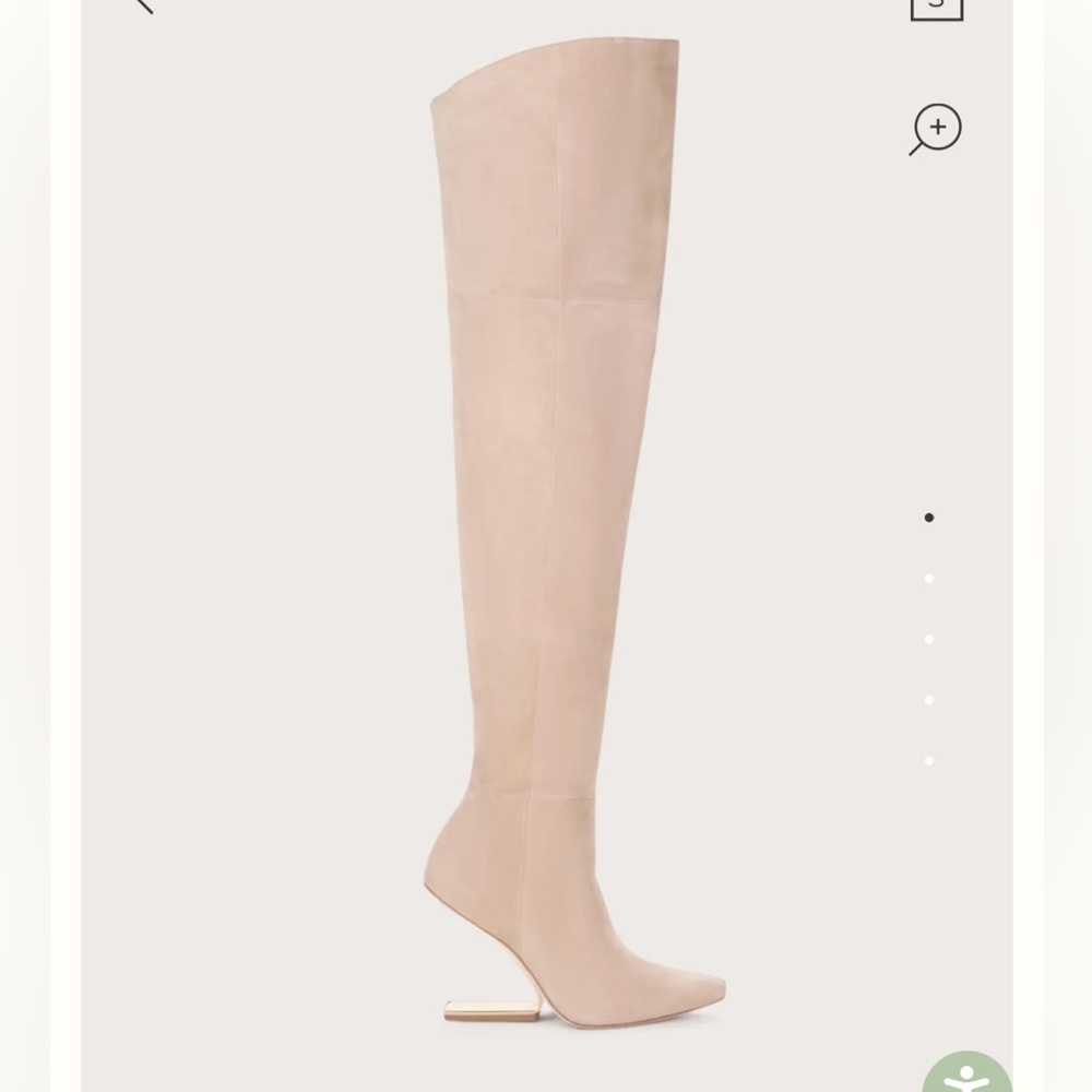 Cult Gaia Cult Gaia
YASMINA  Beige Over-the-Knee Boots